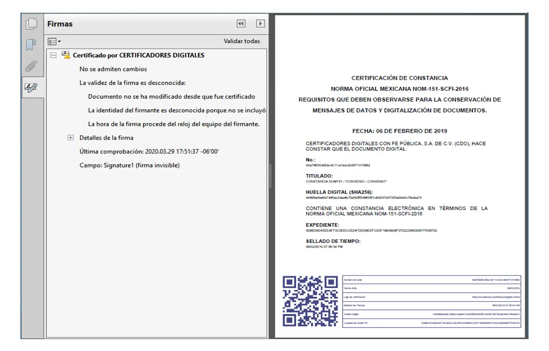 Certificación de documentos electrónicos con Constancias de Conservación (NOM-151) Certificación de documentos electrónicos con Constancias de Conservación (NOM-151)